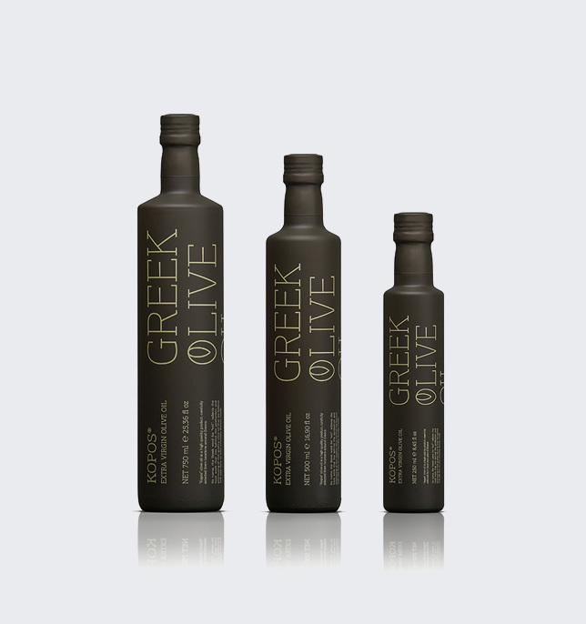 Andriotis Olive Oil black bottles kopos olive oil